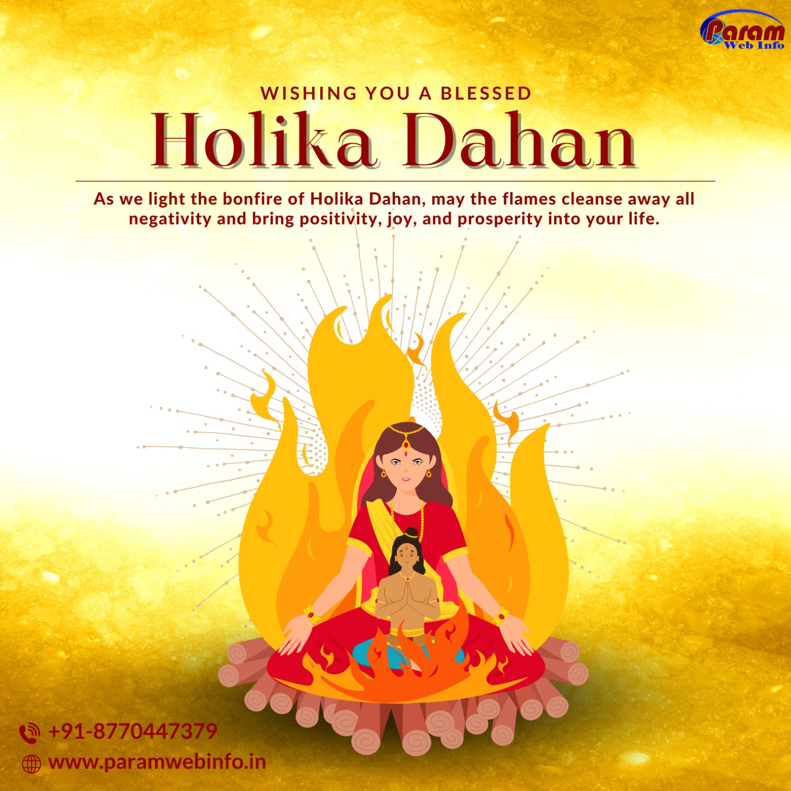 Happy Holika Dahan festival to all our customer.